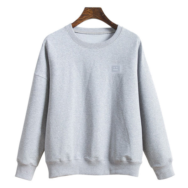 Ležerna ženska majica s ovalnim izrezom, čistog uzorka