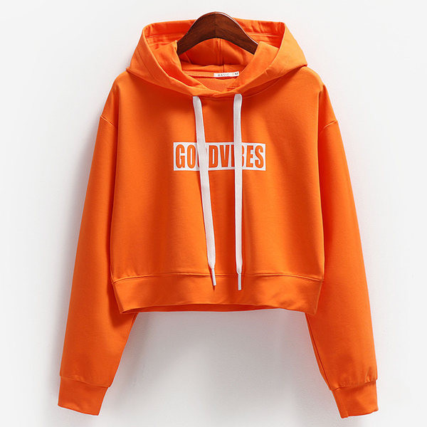 Ženska majica s kapuljačom s printom