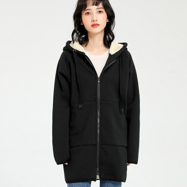 Γυναικείο πουπουλένιο φούτερ με κουκούλα και τσέπη