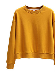 Γυναικεία φούτερ με στρογγυλή λαιμόκοψη - μονόχρωμα