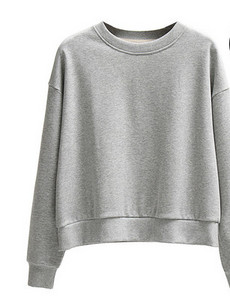 Γυναικεία φούτερ με στρογγυλή λαιμόκοψη - μονόχρωμα