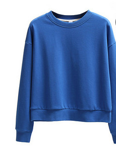 Γυναικεία φούτερ με στρογγυλή λαιμόκοψη - μονόχρωμα