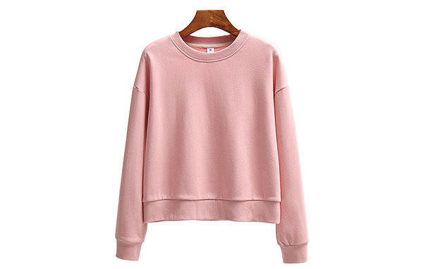 Γυναικεία φούτερ με στρογγυλή λαιμόκοψη - μονόχρωμα