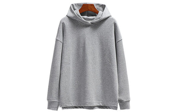 Ženski sweatshirt - čisti model sa kapuljačom