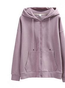 Αθλητικό φούτερ για καθημερινή χρήση με κορδόνια και φερμουάρ