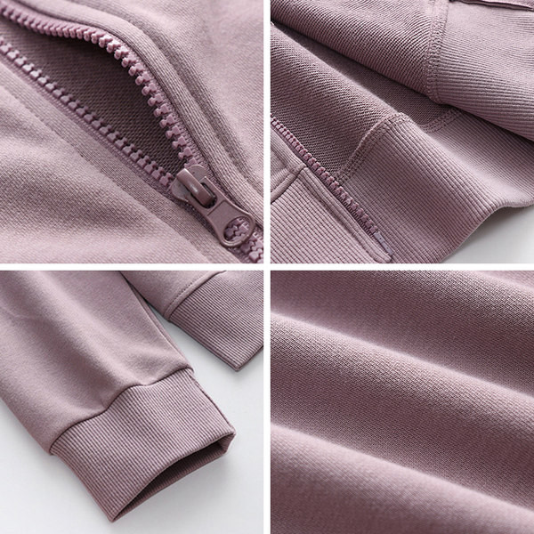 Αθλητικό φούτερ για καθημερινή χρήση με κορδόνια και φερμουάρ