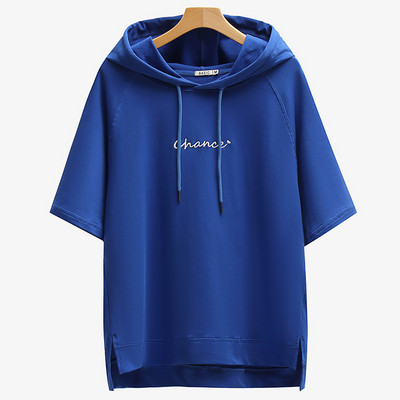 Ženska ležerna majica s kapuljačom 3/4 rukava