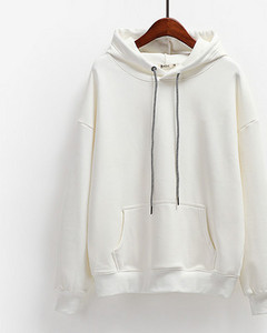 Ženska dukserica čistog uzorka s debelom postavom