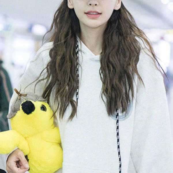 Ženska dukserica čistog uzorka s debelom postavom