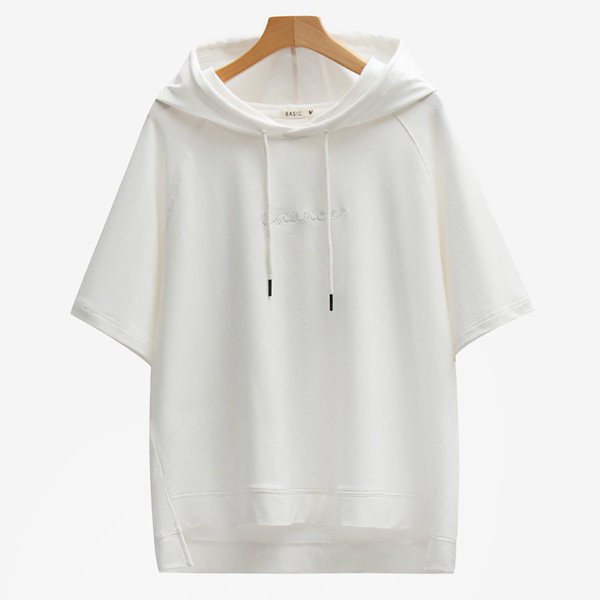 Ženski asimetrični sweatshirt s kapuljačom - više boja