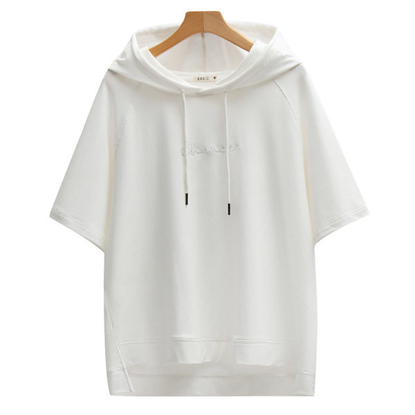 Ženski asimetrični sweatshirt s kapuljačom - više boja