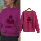 Ženska prošivena majica s ovalnim izrezom i natpisom