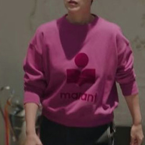 Ženska prošivena majica s ovalnim izrezom i natpisom