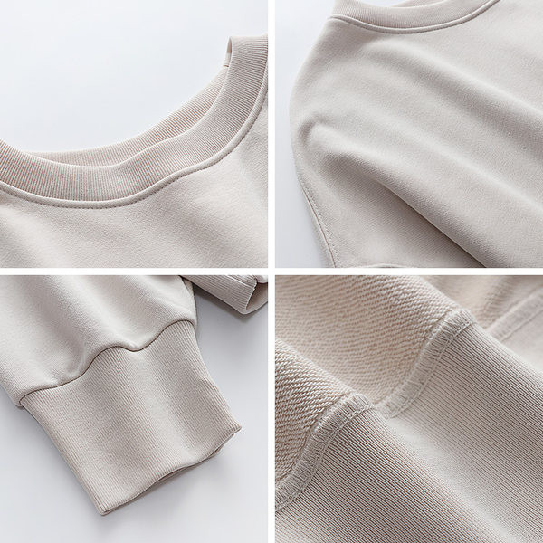 Ležerna ženska majica s ovalnim izrezom