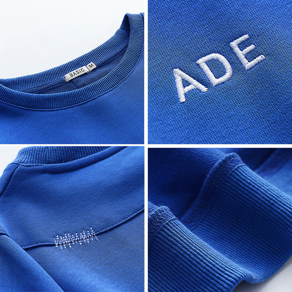 Ženska majica s O izrezom i izvezenim natpisom