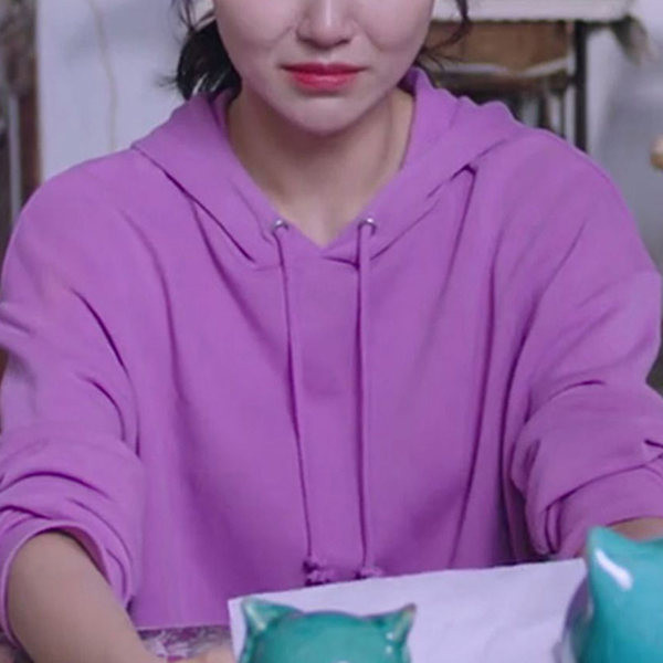 Naiste vabaaja lipsudega kapuutsiga dressipluus