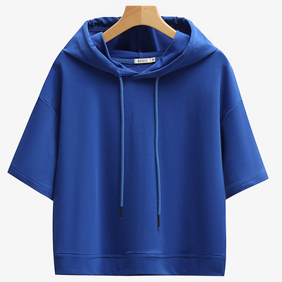 Alkalmi, 3/4 ujjú kapucnis női pulóver