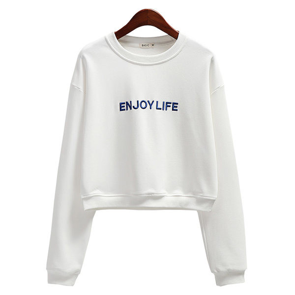 Kratka majica s natpisom u tri različite boje