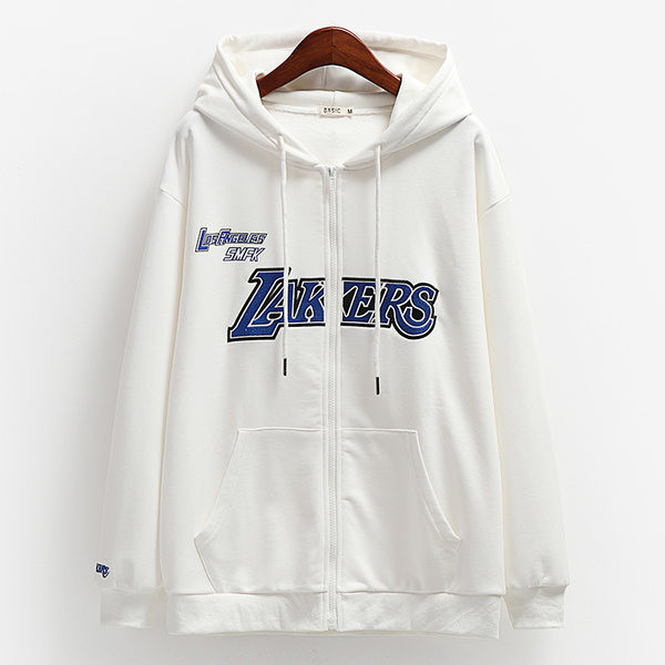 Mintás, cipzáros női pulóver