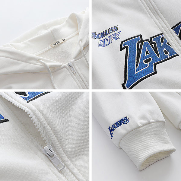 Mintás, cipzáros női pulóver