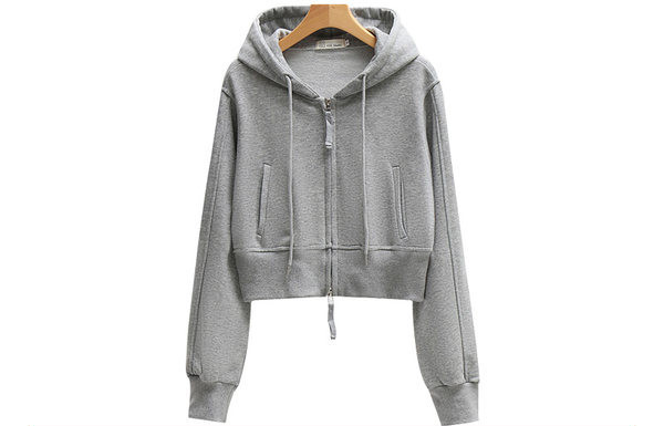 Naiste dressipluusid kapuutsiga ja taskuga – lukuga suletav