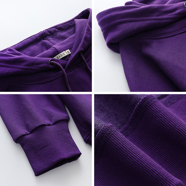 Дамски суичър - с джоб и качулка