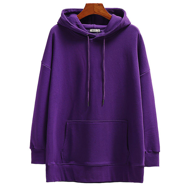 Дамски суичър - с джоб и качулка