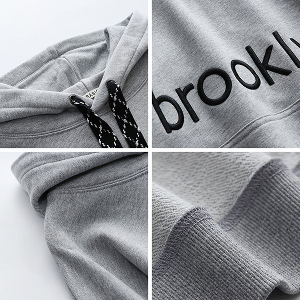 Női pulóver három színben kapucnival