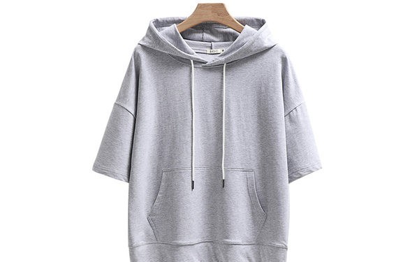 Γυναικείο φούτερ σε διάφορα χρώματα με κοντό μανίκι