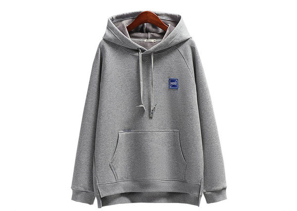 Női pulóver zsebbel és fűzővel