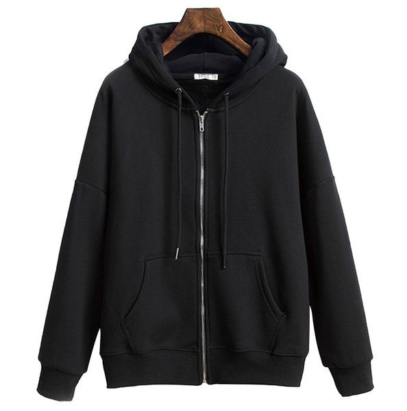 Tiszta modell női pulóver vastag béléssel és kapucnival