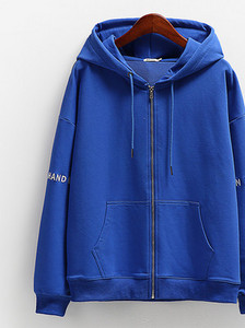 Női pulóverek - kapucnival és cipzárral