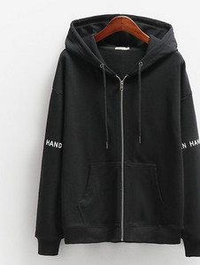 Női pulóverek - kapucnival és cipzárral