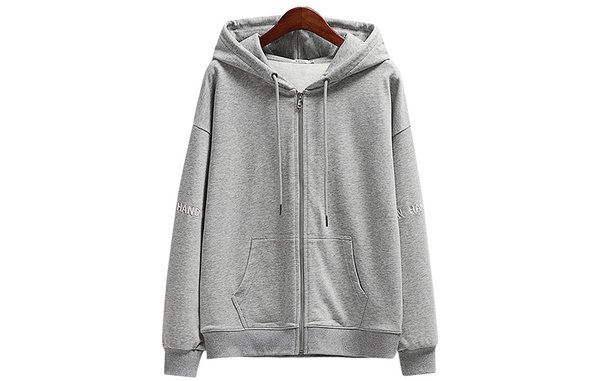 Női pulóverek - kapucnival és cipzárral