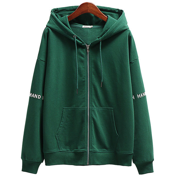 Naiste vabaaja dressipluus erinevates värvides kapuutsiga