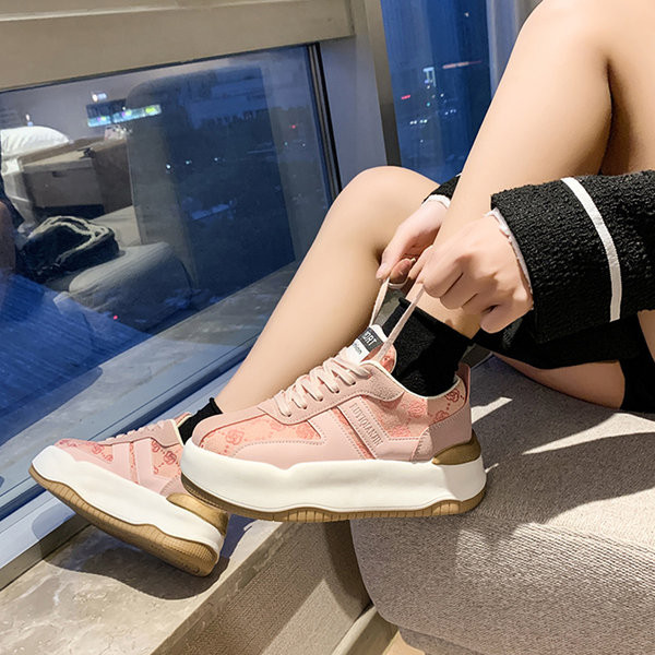 Női alkalmi tornacipő két színben