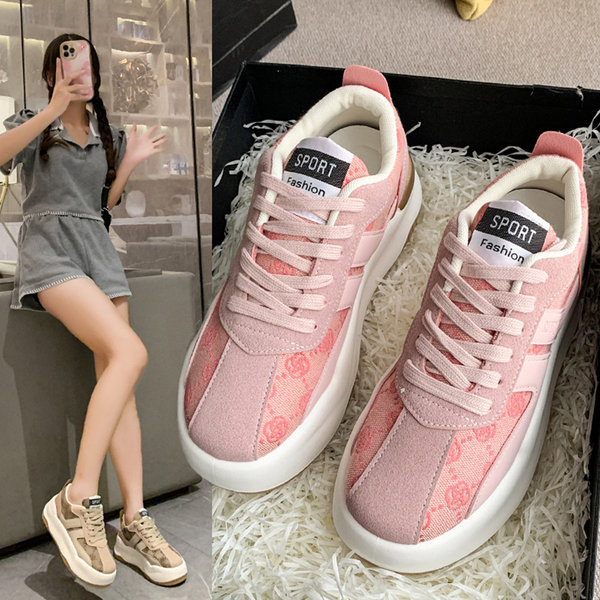 Női alkalmi tornacipő két színben