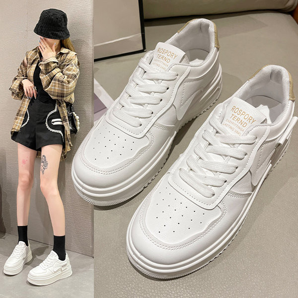 Ženske sportske tenisice bijele boje sa vezicama