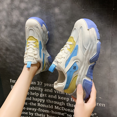 Дамски ежедневни маратонки с груба подметка