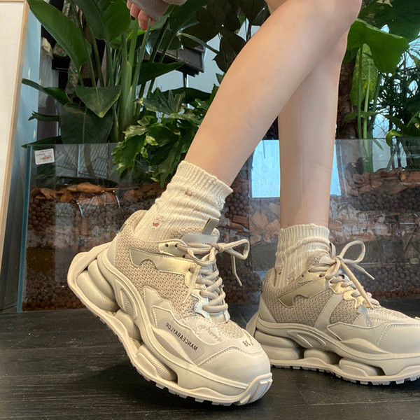 Γυναικεία sneakers - casual σε δύο χρώματα