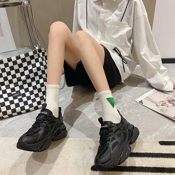 Női Lace Up Eco bőr alkalmi sportcipő