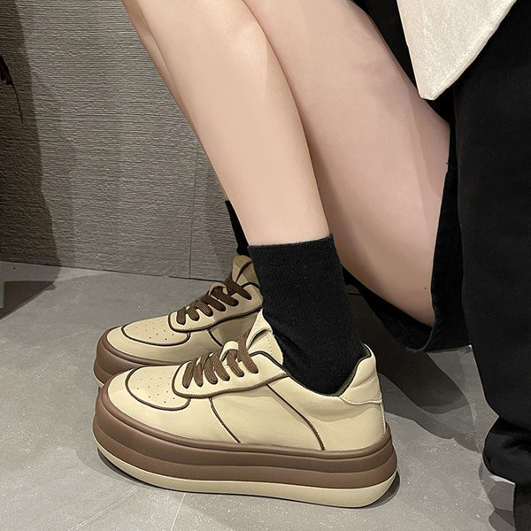 Női tornacipő - fűzős két színben