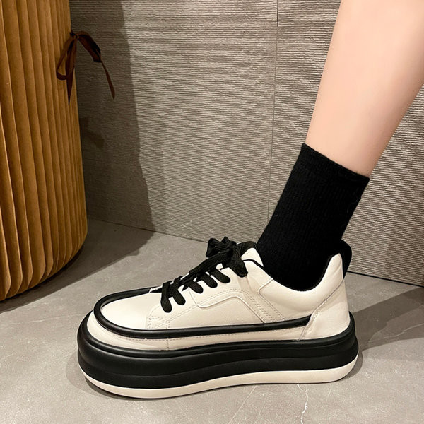 Új női őszi fekete-fehér tornacipő