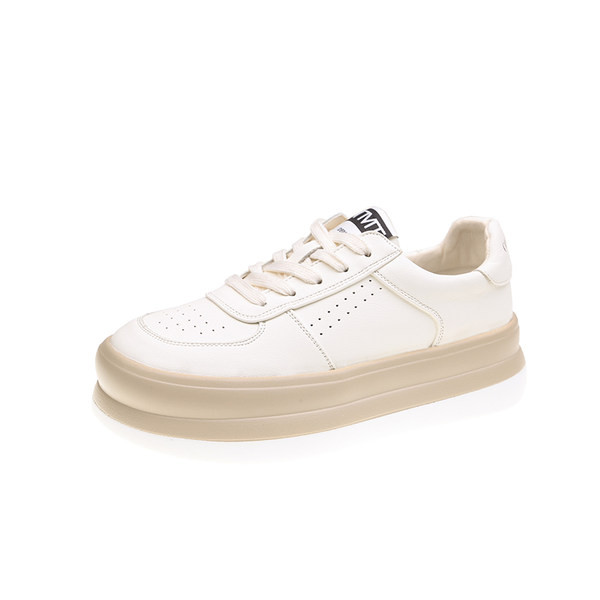 Дамски ежедневни кецове с висока подметка 5см и надпис 