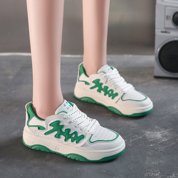 Casual γυναικεία sneakers - με ψηλή σόλα