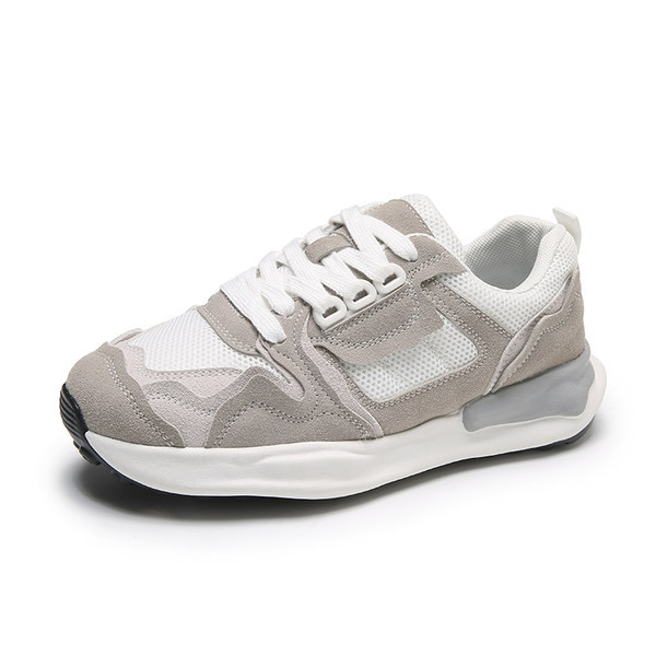 Naiste vabaaja hingavad, lameda tallaga nööriga tossud