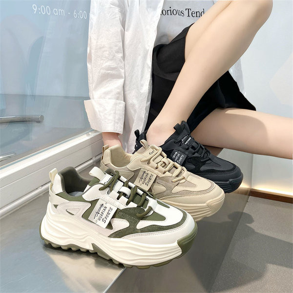 Casual sneakers πλατφόρμα για γυναίκες