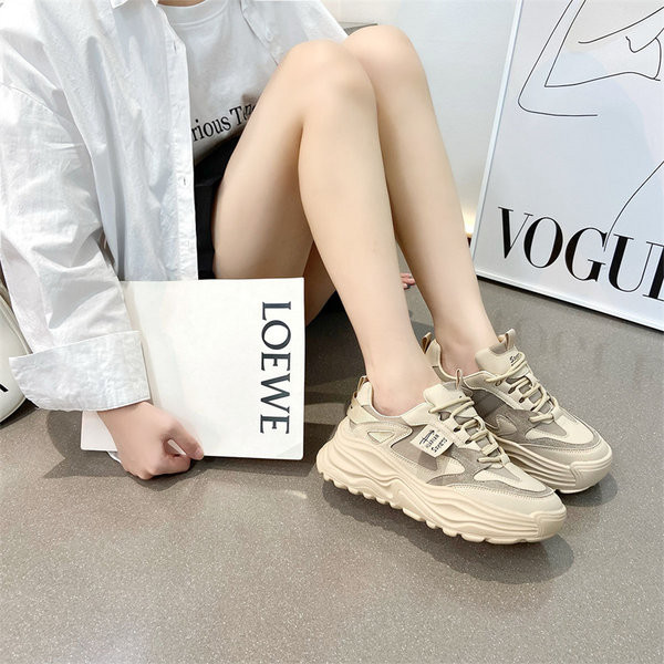 Casual sneakers πλατφόρμα για γυναίκες