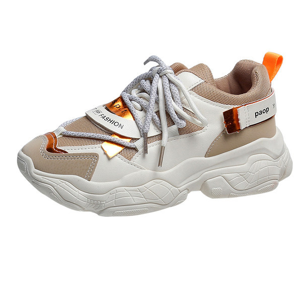 Γυναικεία ελαφριά αθλητικά παπούτσια με τραχιά σόλα