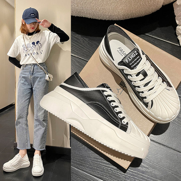 Naiste nahast tossud 6 cm kõrge talla ja paeltega